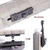 360 Tacitcal Bipod Mount Aluminium Low Profile Harris -Style Stud bipod Adapter Black view 4