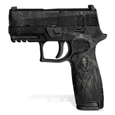 Decal Grip for Sig Sauer P320 Compact (Grim Reaper)