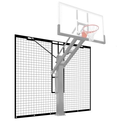 Progoal Basketball Yard Guard Defensive Net System - Heavy Duty 12FT x 10FT Rebounder with Foldable NetBasketball Returns Net Made for Basketball Hoops with a 12x8, 8x6, 6x6 or 5x5 Main Pole.