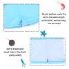 Girls Swimsuit One Piece UPF 50+ Floral Skirted Bathing Suit Modest Beach Swim Dress 3-8 Years S363_ScaleBlue_164/170 view 4