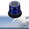 DYK&NX LED Anchor Light of Marine Boat Yacht Navigation with Solar Charging, PC Material, Waterproof and Dustproof for Boat Lights Bow and Stern (Color : Blue) view 1