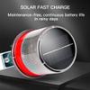 DYK&NX LED Navigation Signal Light Marine, Yacht Accessory Tools with Solar Light Source, IP65 Waterproof Design, Easy to Install for Rod Within 6cm (Color : Red) view 2