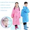 Kids Rain Wear, Cartoon Children Toddler Raincoat Jacket Poncho for Boy Girl Children Waterproof Hooded raincoat Raincoat for Outdoor Camping Cycling blue view 2