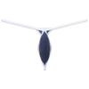 Botmois Mens Eyelet G-String Extreme Micro Thong Drop-shaped Underwear Diamond Back Tangas Breathable Jockstap Navy Blue M view 2