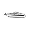 6.25oz Semi-Custom Boat Cover for a Stingray 190 CX Cuddy Cabin I/O 2001-2004 view 4