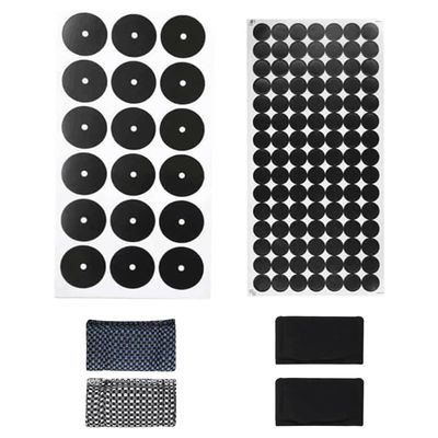 Scott Edward Pool Table Marker Dots, Billiard Point Sticker, Snooker Spot, Billiard Accessories (2 Sheets and Cue Cleaner)