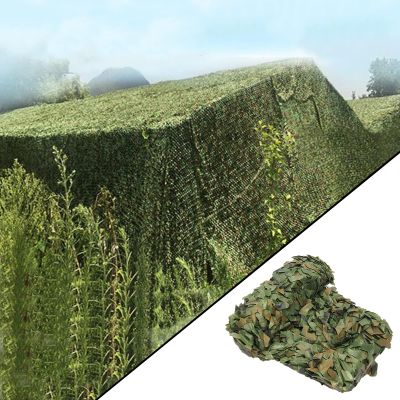 FQMYLTYN Woodland Camouflage Netting Camouflage Net with Mesh Backing Lightweight Waterproof Hunting Net for Sunshade, Canopy, Decoration, Duck Hunting and Car Cover (Size : 3Mx6M(10ftx20ft))