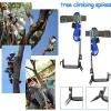 wzfdm Tree Climbing Spike Set with Safety Belt, 2 Gear Worker Man Tree Climbing Tool for Cutting Tree and Hunting Fruit Picking view 2