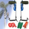 wzfdm 2 Pack Tree Climbing Gears, Adjustable Tree Climbing Spikes with Harness Belt and Non-Slip Pedal, 304 Stainless Steel Tree Climbing Tool for Picking Fruit, Outdoor Sports. view 1