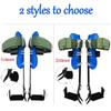 Tree Climbing Spike, 304 Stainless Steel Tree Climbing Tool, Pole Climbing Spikes Adjustable Climbing Tree Shoes Non-Slip Pedal For Hunting Observation, Picking Fruit, Jungle Survival And More,1claws view 2