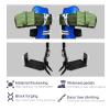 wzfdm 304 Stainless Steel Tree Climbing Tool, Tree Climbing Spike Set with Safety Belt, for Cutting Tree and Hunting Fruit Picking view 3