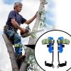 wzfdm 304 Stainless Steel Tree Climbing Tool, Tree Climbing Spike Set with Safety Belt, for Cutting Tree and Hunting Fruit Picking view 4