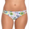Salt + Cove Women's Swimwear Small Cutout Hipster Floral Bottom Blue S view 1
