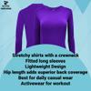 ACTIVE UNIFORMS Women's Under Scrub Tee Crew Neck Long Sleeve T-Shirt 2- Pack (Purple, 3X-Large) view 2