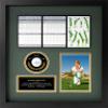 Universal Golf Achievement, Event, Award Display Case Frame for Ball, Scorecard, Photo & Printed Graphic Info Insert (Premium, 4 Components) view 1