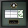 Universal Golf Achievement, Event, Award Display Case Frame for Ball, Scorecard, Photo & Printed Graphic Info Insert (Premium, 3 Components) view 1
