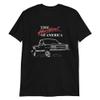 1990 Chevy K1500 Pickup Truck 4x4 Heartbeat of America Short-Sleeve T-Shirt Black view 1