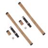 2X DIY Fishing Rod Construction Or Repair of A Long Cork Handle Made of Composite Material