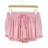 Flowy Athletic Shorts for Women Gym Yoga Workout Running Sweat Short Spandex Butterfly Tennis Skort Skirt High Waisted with Pockets Underneath Girls Trendy Clothes Dressy Casual Summer Light Pink S view 3