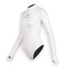 Womens Wetsuit 2mm Smooth-Skin Neoprene Wetsuit White with Open-Back & High Hip Bottom One-Piece Long Sleeve Swimsuits for Women Diving Surfing Snorkeling view 1