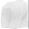 Augusta Sportswear Super Soft-Spun Poly Long Sleeve Tee White 2XL view 3