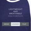 Augusta Sportswear Women's Fanatic 2.0 Long Sleeve Tee, Navy/White, XS view 4