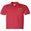 ALLNTRENDS Men's Polo T Shirt Military Police US Embroidery Shirt (2XL, Red) view 1