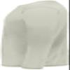 Augusta Sportswear Super Soft-Spun Poly Long Sleeve Tee Oyster 2XL view 3