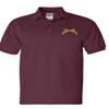 ALLNTRENDS Men's Polo T Shirt Military Police US Embroidery Shirt (L, Maroon) view 1
