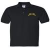 ALLNTRENDS Men's Polo T Shirt Military Police US Embroidery Shirt (L, Black) view 1