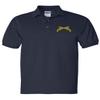 ALLNTRENDS Men's Polo T Shirt Military Police US Embroidery Shirt (S, Navy Blue) view 1