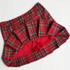 TONCHENGSD Women's High Waist Pleated Mini Skirt Skater Tennis Skirt (Red Plaid 01, XS) view 2