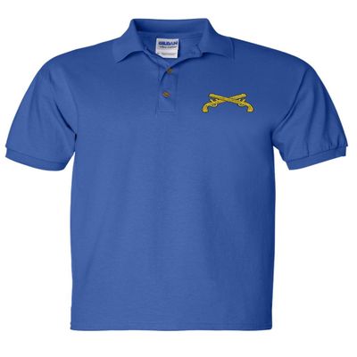 ALLNTRENDS Men's Polo T Shirt Military Police US Embroidery Shirt (2XL, Royal Blue)