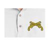 ALLNTRENDS Men's Polo T Shirt Military Police US Embroidery Shirt (M, White) view 4