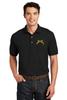 ALLNTRENDS Men's Polo T Shirt Military Police US Embroidery Shirt (2XL, Black) view 2