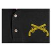 ALLNTRENDS Men's Polo T Shirt Military Police US Embroidery Shirt (2XL, Black) view 4