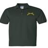 ALLNTRENDS Men's Polo T Shirt Military Police US Embroidery Shirt (S, Forest Green) view 1