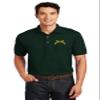 ALLNTRENDS Men's Polo T Shirt Military Police US Embroidery Shirt (S, Forest Green) view 2