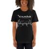 71 Cuda 1971 Barracuda Vintage Muscle Car Collector Short-Sleeve Unisex T-Shirt Black view 3