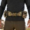 YAKEDA 5 in 1 Tactical Battle Belts for Law Enforcement Modular Heavy Equipment Police Duty Utility Belt with Pouches (CP) view 4