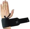 Grip Power Pads Wrist Wraps 2 Wraps for Weight Lifting Wrist Support Cotton Wraps Gym Bandage Straps for Men & Women Premium Quality & PRO Rubber (JR Black, 13" Inches) view 3