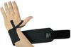 Grip Power Pads Wrist Wraps 2 Wraps for Weight Lifting Wrist Support Cotton Wraps Gym Bandage Straps for Men & Women Premium Quality & PRO Rubber (JR Black, 13" Inches) view 4