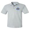 ALLNTRENDS Army Air Forces Polo Shirt Embroidered USAAF Men's Polo Shirt (L, Sporty Grey) view 1