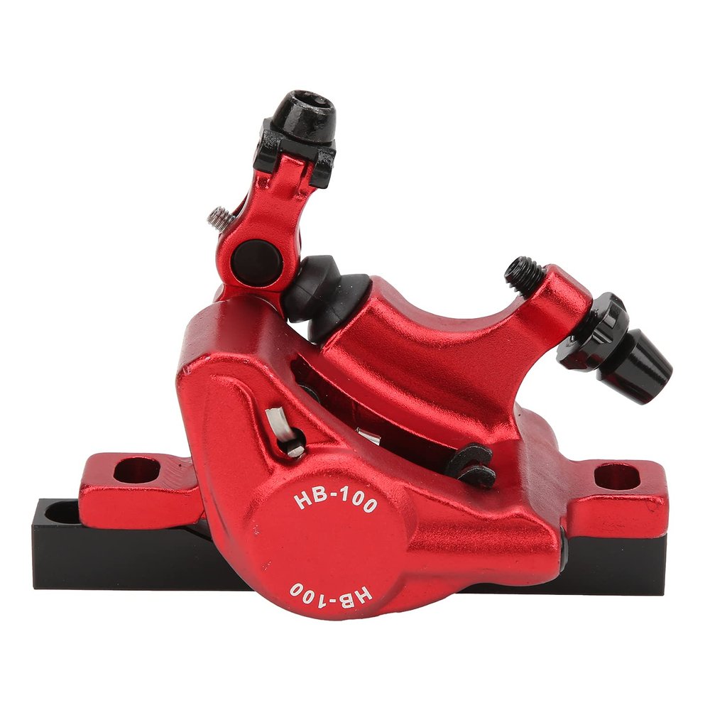 01 02 015 Electric Scooter Hydraulic Brake Kit, Hydraulic Disc Brake Set High Performance Practical with 120mm Rotor Adapter for M365 Electric Scooter