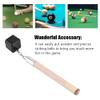 Billiards Pool Chalk Holder, Portable Pool Cue Snooker Tip Pricker 2 in 1 Non Slip Billiard Stick Table Pick Pocket Cover Supplies Accessory Generic Prep Tool for Sport Game Tournament Home Hobby view 3