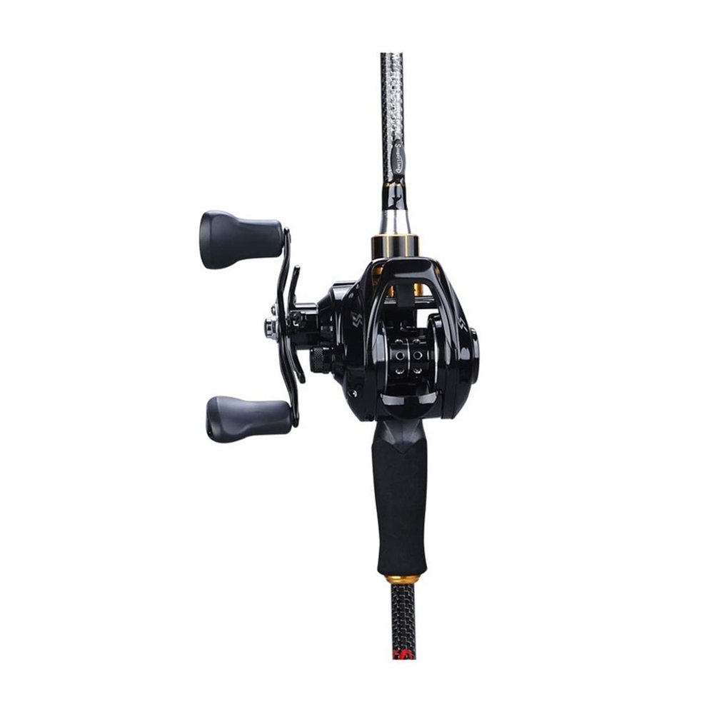 jinyi2016SHOP Fishing Poles Casting Fishing Rod Reel Combo 4 Sections Carbon Fiber Fishing Rod Baitcasting Reel Fishing Rod Kit Pen Fishing Rod (Bundles : 2.1M, Color : White)