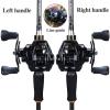 jinyi2016SHOP Fishing Poles Casting Fishing Rod Reel Combo 4 Sections Carbon Fiber Fishing Rod Baitcasting Reel Fishing Rod Kit Pen Fishing Rod (Bundles : 2.1M, Color : White) view 3
