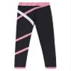 easyforever Kids Figure Skating Practice Pants Girl's Ice Skating Tights Leggings Training Competition Pants Pink 10 Years view 3