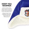 Nickelodeon Boys Winter Hat Set, Paw Patrol's Marshall, Chase and Rubble Toddler Beanie and Mittens for Kids Age 2-4, Blue/White With Fleece view 4