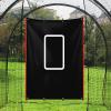 Baseball Backstop 4ft x 6ft Batting Cage Target Backdrop with Strike Zone for Baseball Softball Pitching Target Net Training Practice Tool (4ft x 6ft-Rectangular) view 1